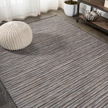 Finn Modern Farmhouse Pinstripe Area Rug
